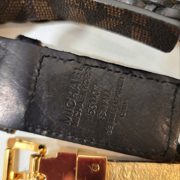 HP Bundle Michael Kors signature ladies belts all three - Picture 15 of 17
